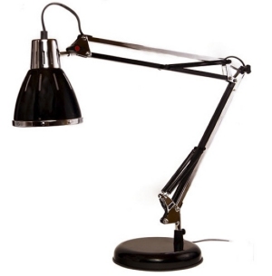 Настольная лампа HN2145 А черная-металлик