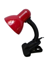 Лампа на прищепке R+C HN1017 E-27 красная
