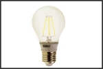 Светодиодная лампа R+C LED РА-A60 Е27 4W420LM 3000K Filament